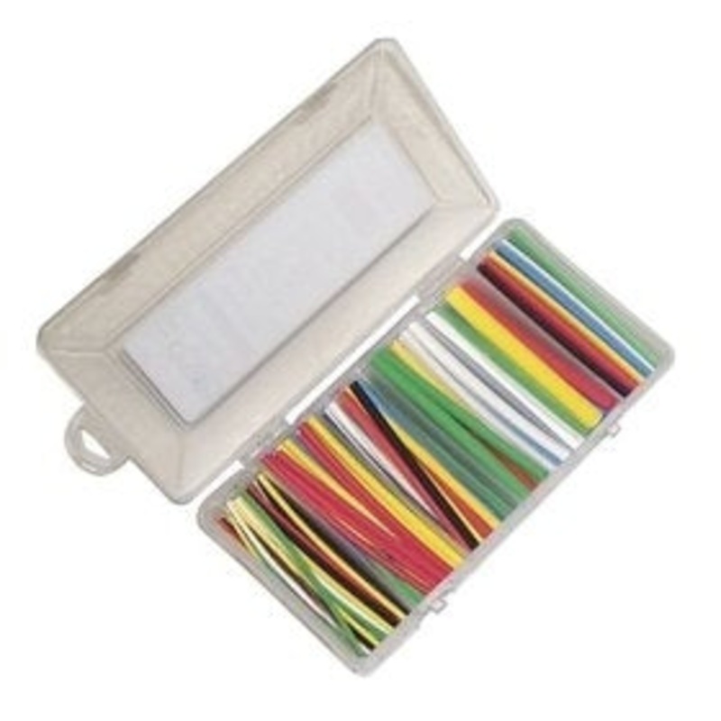 Thermosleeve # HSTBOX160 160 Piece Assorted Colored, 4″ Length Heat Shrink Kit