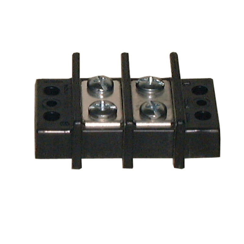 Philmore 13-1702 2 Position Dual Row Terminal Block Barrier Strip ~ 75A @ 600V