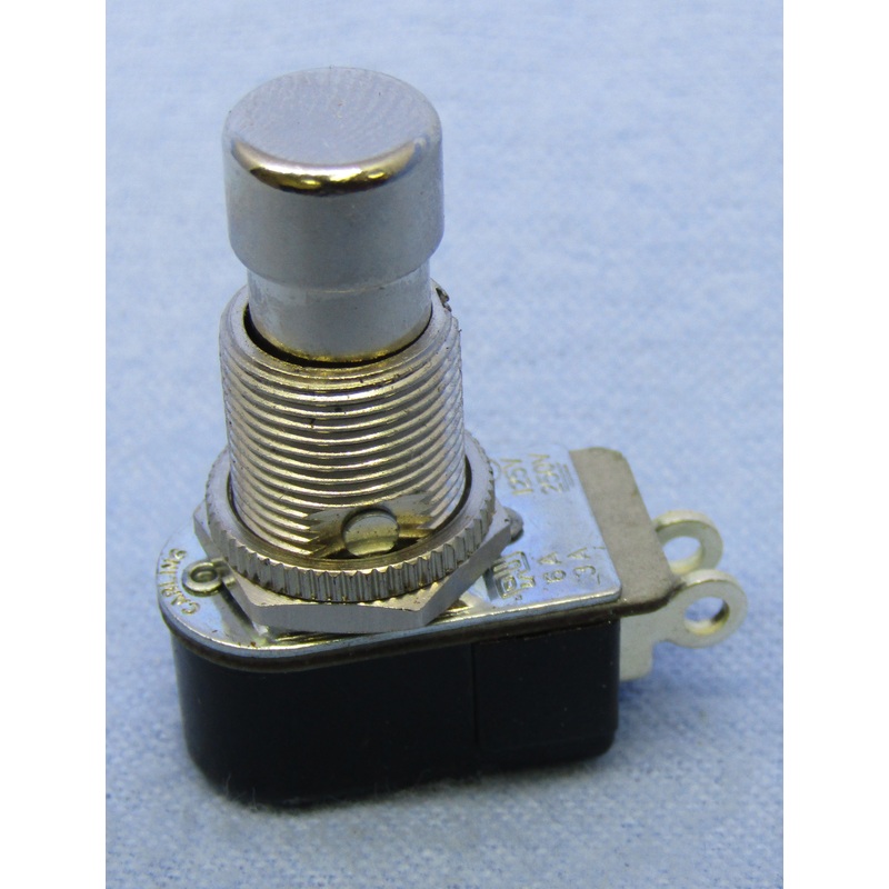 Philmore 30-14348 SPST ON-OFF AC/DC High Force Push Button Switch 6A @ 125V AC