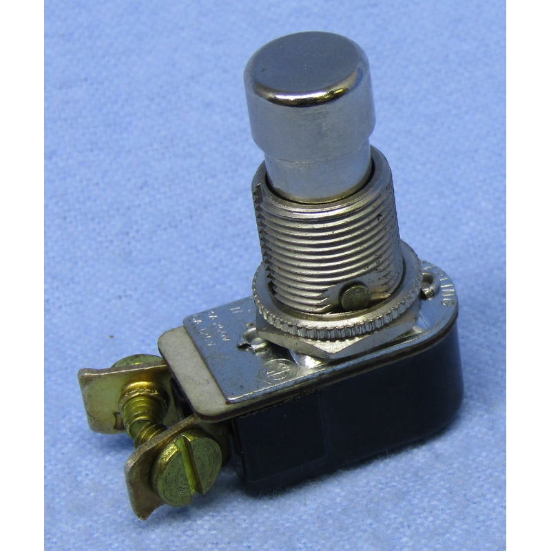 Philmore 30-14349 SPST ON-OFF AC/DC High Force Push Button Switch 6A @ 125V AC
