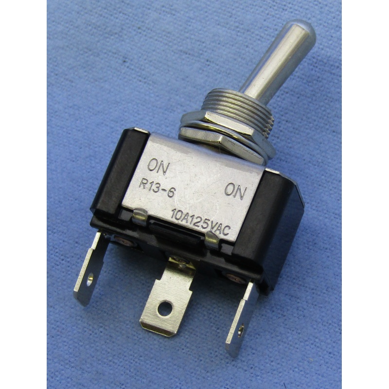Philmore 30-10126 SPDT ON-ON Standard Toggle Switch 10A@125V AC, 6A@250V AC