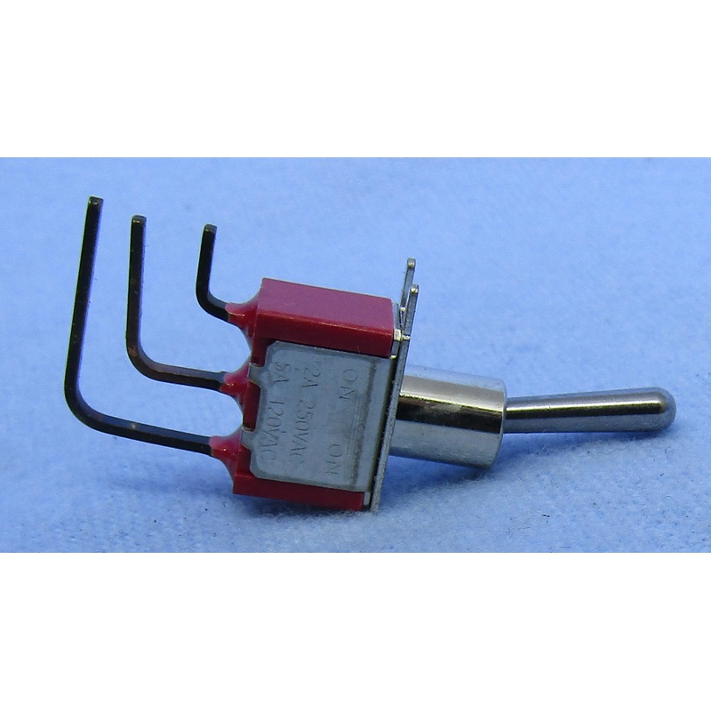 Philmore 30-20017 SPDT ON-ON Right Angle PC Mount Mini Toggle 5A@120V AC