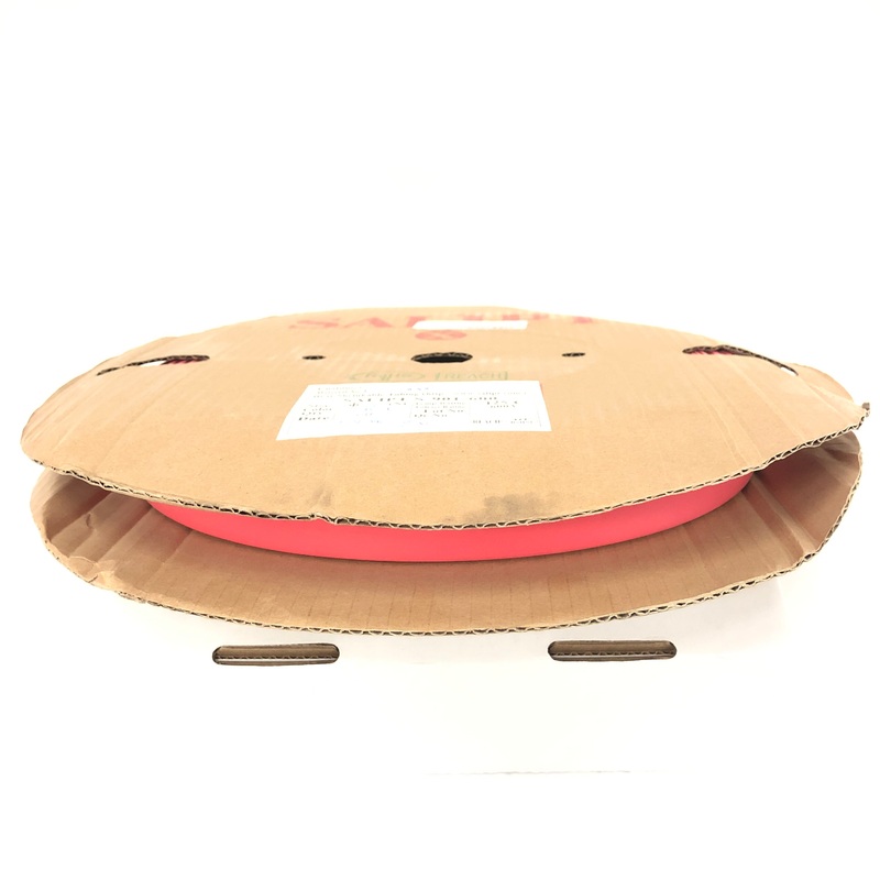 Thermosleeve CYG HST1165, RED 1.0″ 2:1 Heat Shrink ~ 165 Foot Roll
