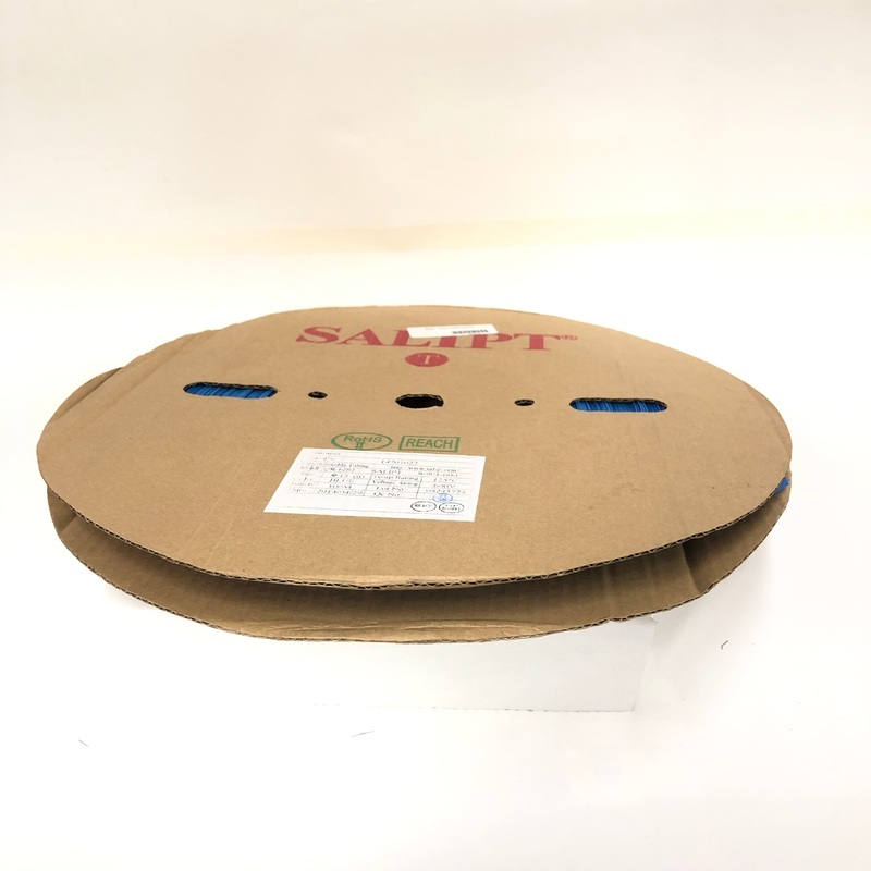 Thermosleeve CYG HST12330, BLUE 1/2″ 2:1 Heat Shrink ~ 330 Foot Roll
