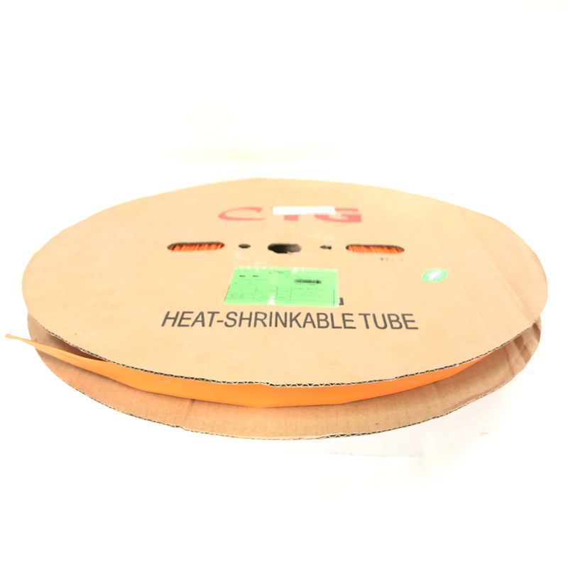 Thermosleeve CYG HST12330, ORANGE 1/2″ 2:1 Heat Shrink ~ 330 Foot Roll