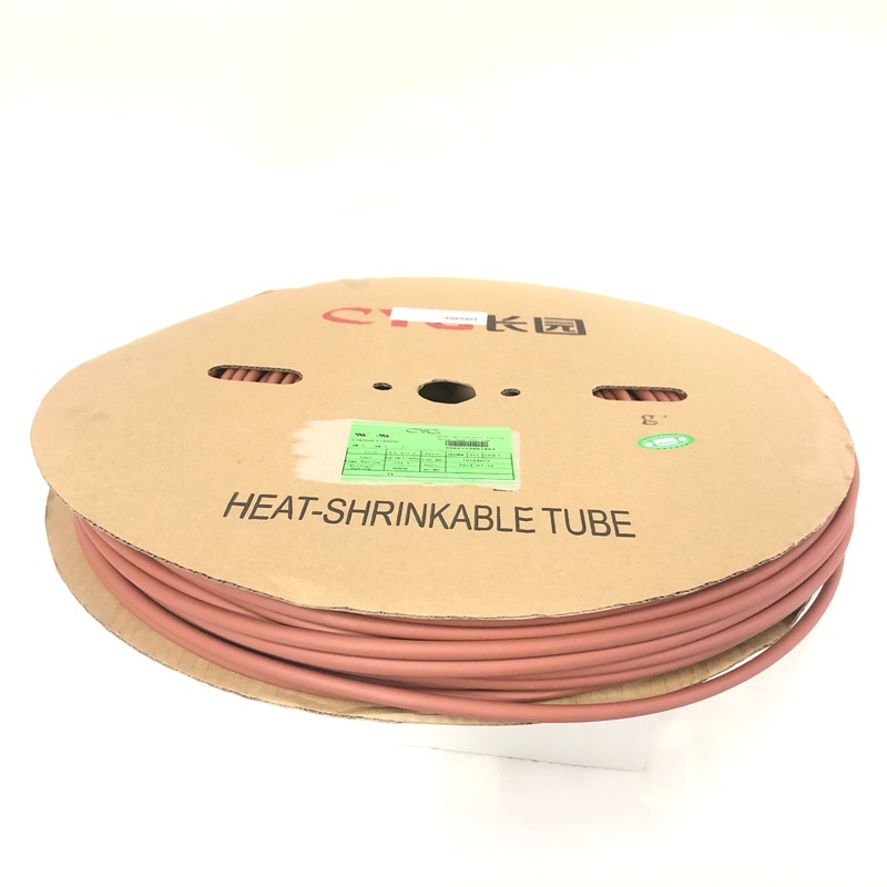 Thermosleeve CYG HST14330, BROWN 1/4″ 2:1 Heat Shrink ~ 330 Foot Roll