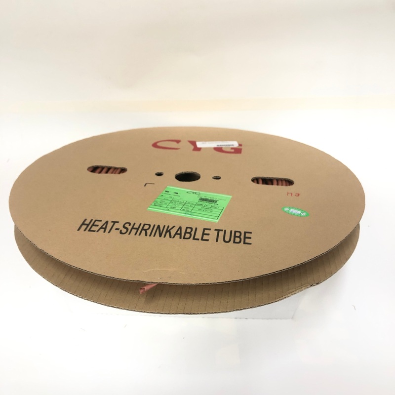 Thermosleeve CYG HST316330, BROWN 3/16″ 2:1 Heat Shrink ~ 330 Foot Roll