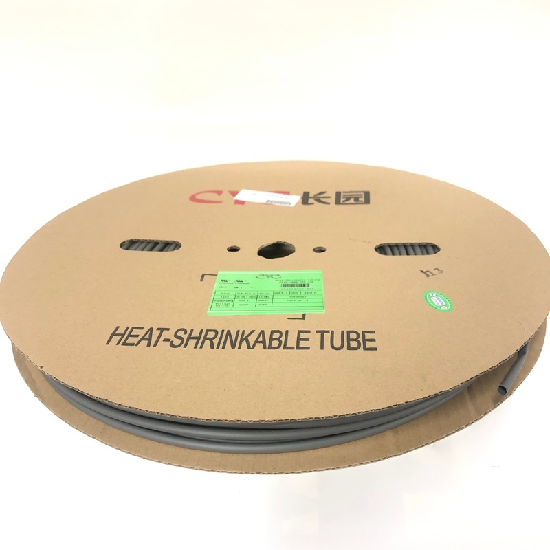 Thermosleeve CYG HST316330, GRAY 3/16″ 2:1 Heat Shrink ~ 330 Foot Roll