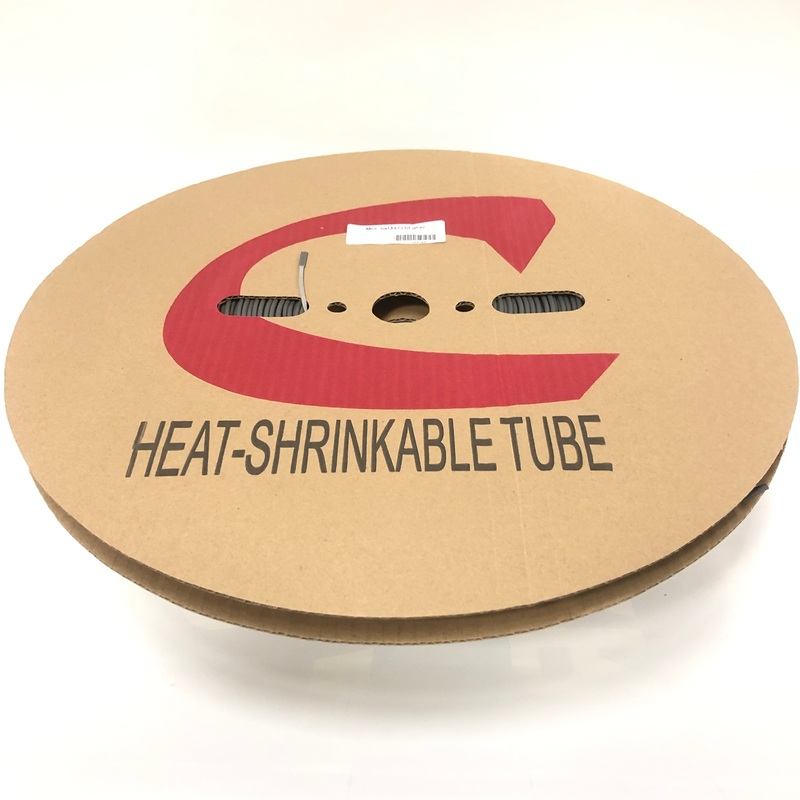 Thermosleeve CYG HST332330, GRAY 3/32″ 2:1 Heat Shrink ~ 330 Foot Roll