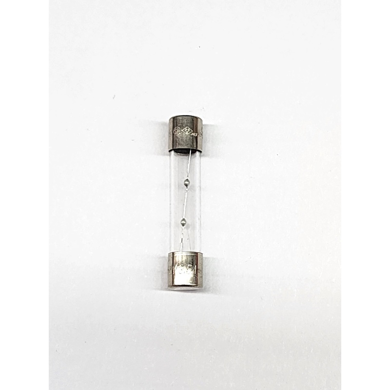 5 Pack of Optifuse MDL-6, 6A 250V Time Delay (Slow Blow) Glass Body Fuses