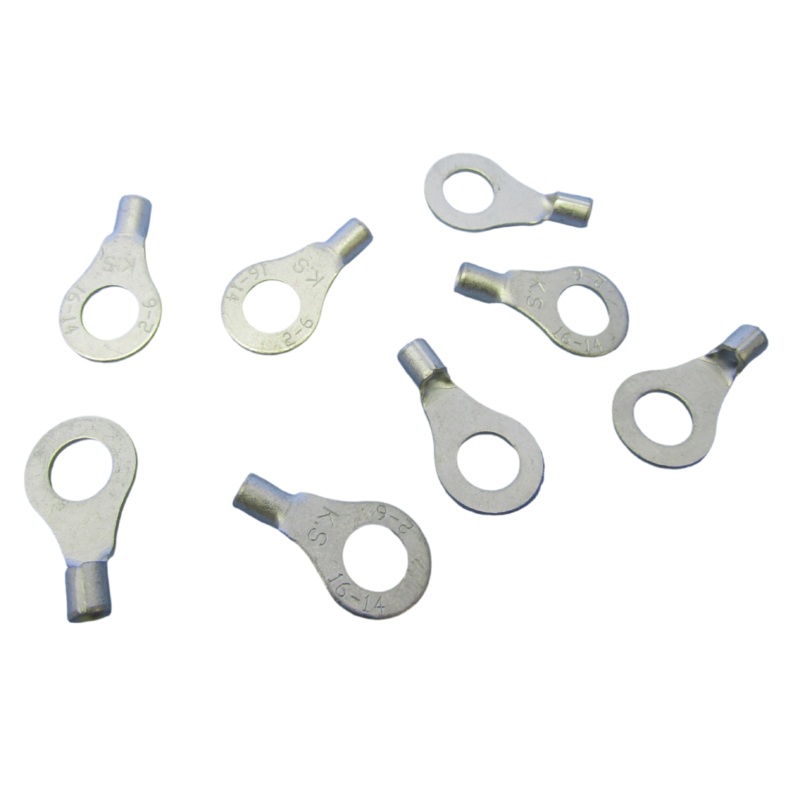 65-1047, Philmore 1/4″ RING TERMINAL UN-INSULATED 16-14 AWG 10pk