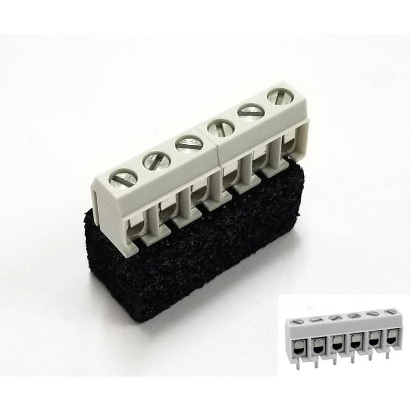Camden Boss CTB5000/6 6 Position Vertical PC Terminal Block ~ 5mm Pitch Spacing