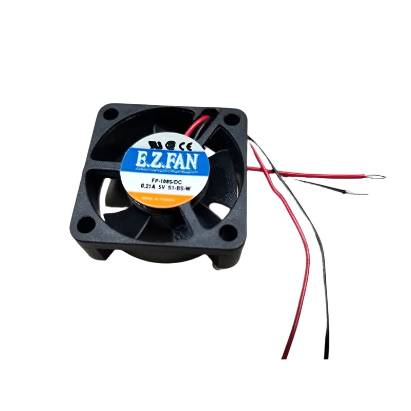 FP-108S/DC-5V-S1-BS-W, EZ FAN 30mm x 10mm 5V DC Cooling Fan ~ 4.23 CFM