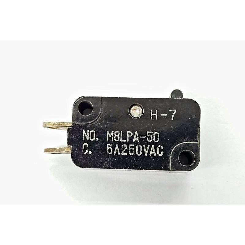 Mulon M8LPA-50 ,SPST- OFF-(ON) micro switch 5A @ 250V AC