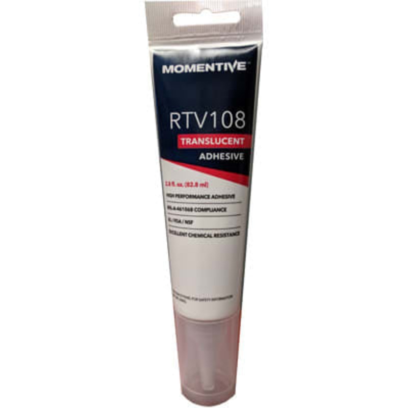 RTV108-85ML, MG Chemicals Adhesive, Sealant, Tube, Wt 2.8Oz., High Tensile Strength, Silicon