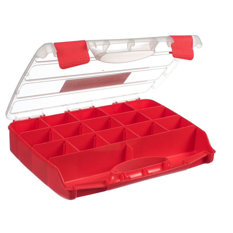 17 Section Plastic Storage Bin Box (12-1/2″ x 10″ x 2-3/8″)