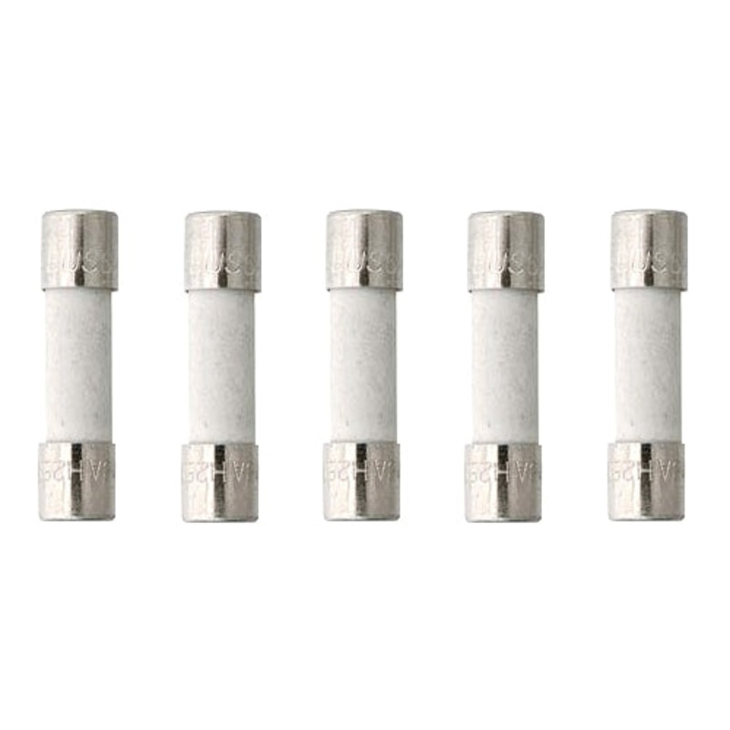 5 Pack Littelfuse GDA-.315, 315mA @ 250V, Ceramic Fast-Acting (Fast Blow) Fuses