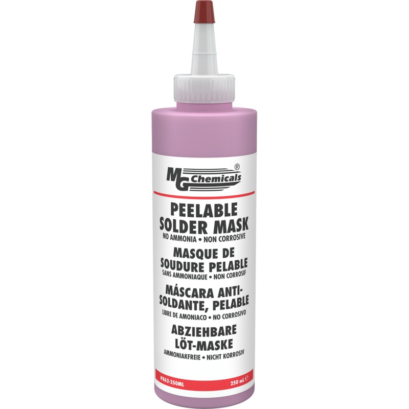862-250G Peelable Solder Mask ~ 250 mL (8.5 fl oz) Tube