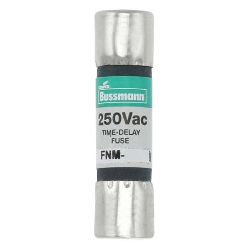 Buss FNM-2/10, 0.200A 250V Time Delay (Slow Blow) Fiber Body Supplemental Fuse