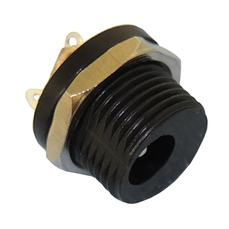247, Philmore 2.1mm I.D. x 5.5mm O.D. Panel Mount Coaxial Power Jack
