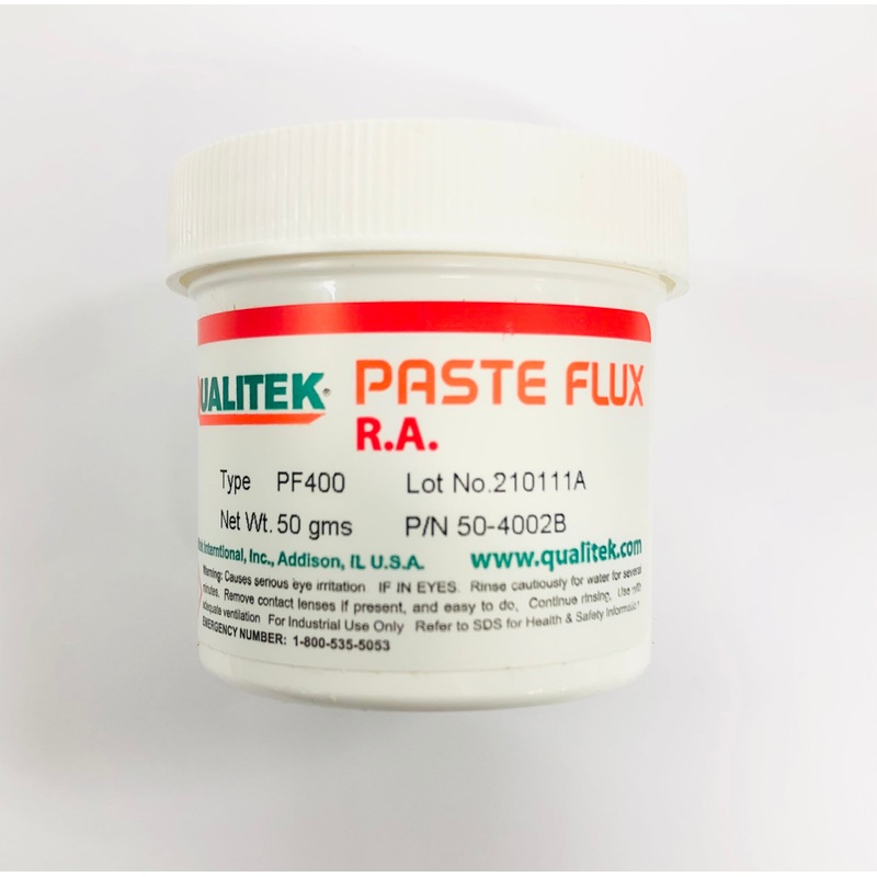 50-4002, Philmore Qualitex Rosin Paste Flux R.A. Type PF400 – 50g (2oz)