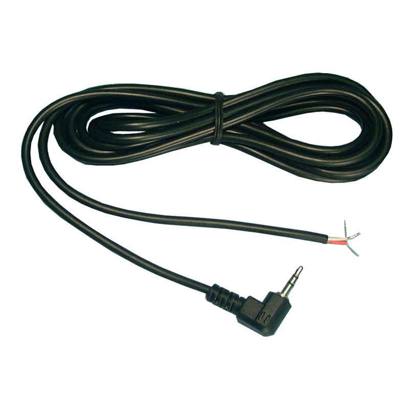70-2536, Philmore  6 Foot Male 2.5mm Stereo Plug to Stripped End Cable