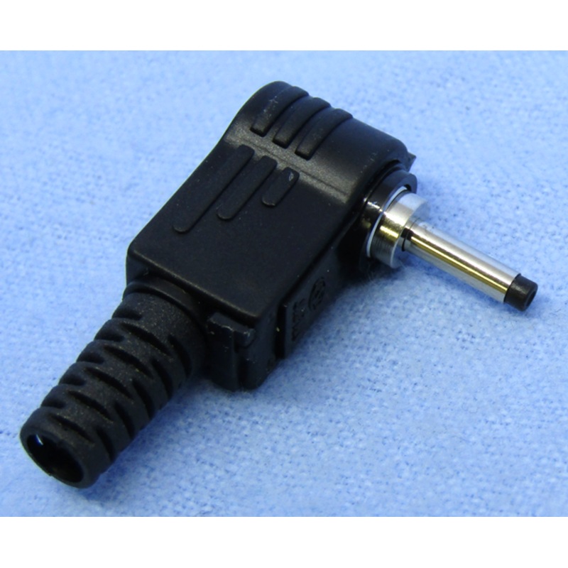 Philmore # 2359, 0.7mm I.D. x 2.35mm O.D. Right Angle Coaxial Power Plug