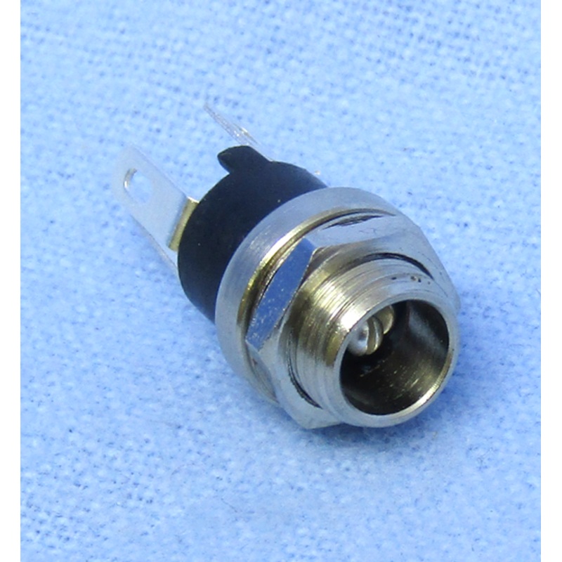 Philmore # 2512, 2.5mm I.D. x 5.5mm O.D. Panel Mount Coaxial Power Jack