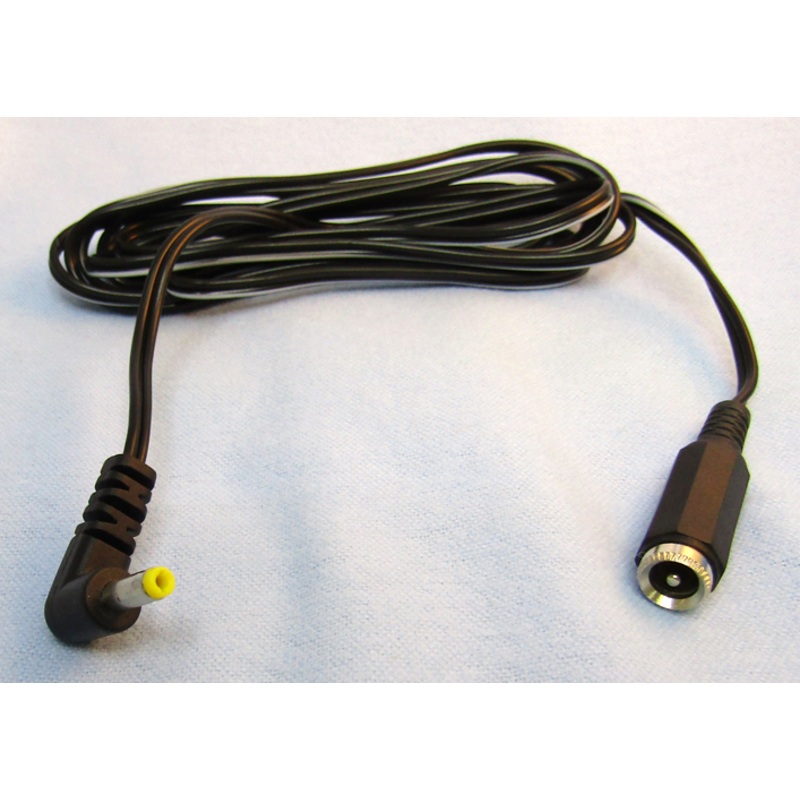 Philmore # 286, 6 Foot Male 1.7mm x 4.0mm Plug to Female 2.5mm x 5.5mm Cable