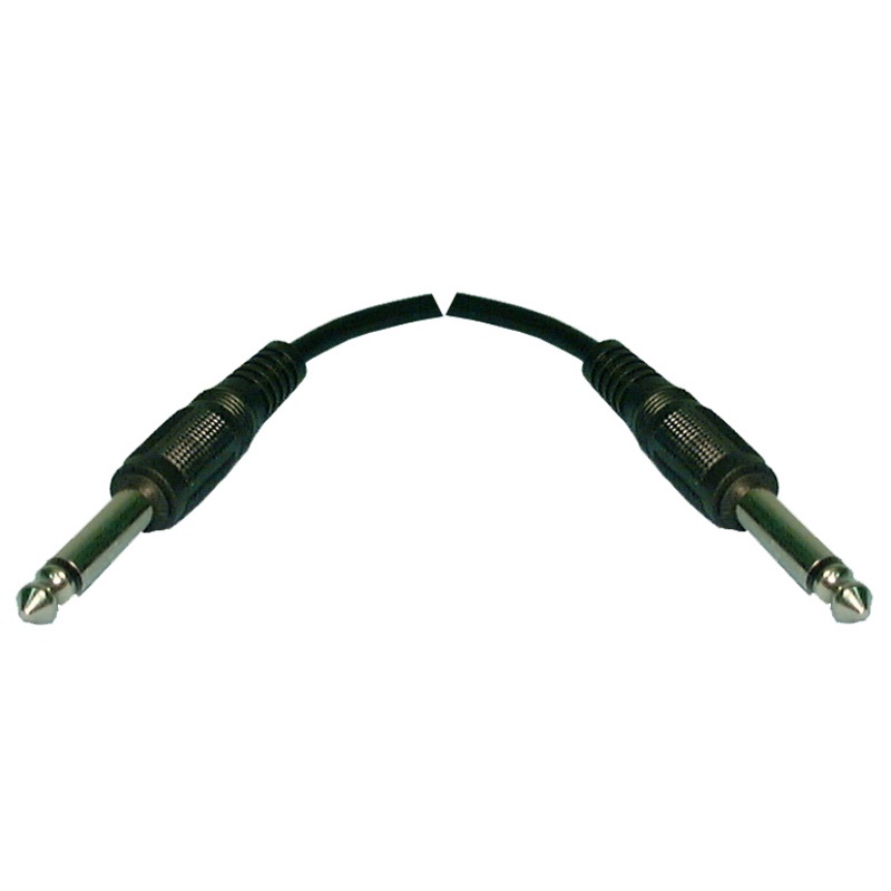 Philmore 44-346 6 Foot Male 1/4″ Mono Plug to Male 1/4″ Mono Plug Cable