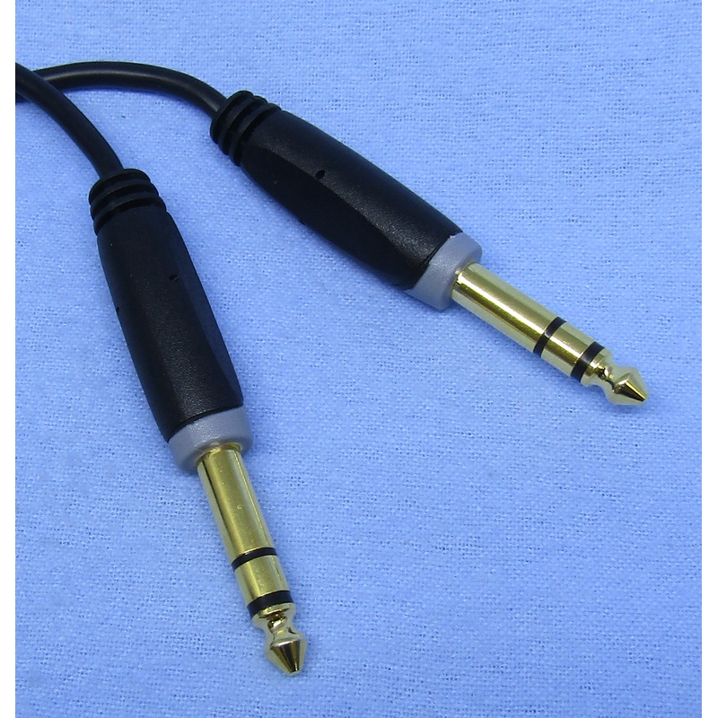 Philmore 44-350 12 Foot Male 1/4″ Stereo Plug to Male 1/4″ Stereo Plug Cable