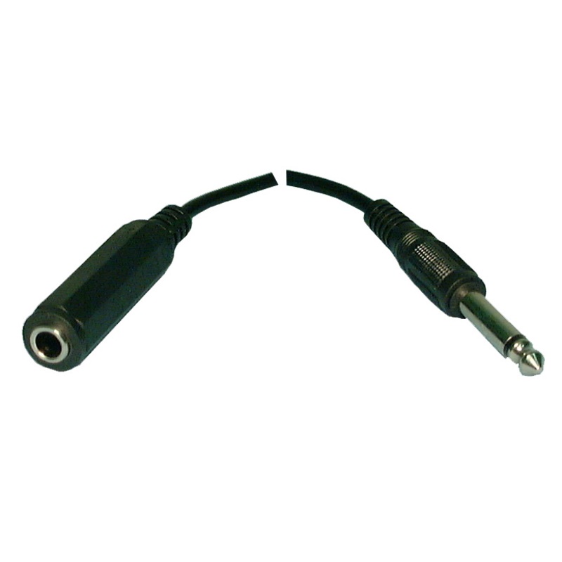 Philmore # 44-372 12 Foot 1/4″ Mono Plug Male to 1/4″ Mono Female Jack Cable