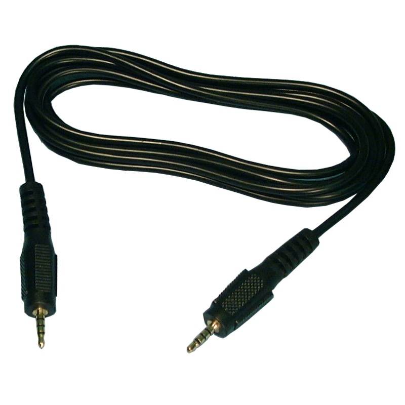 Philmore 44-404 6 Foot Male to Male 2.5mm TRRS Stereo Plug Cable