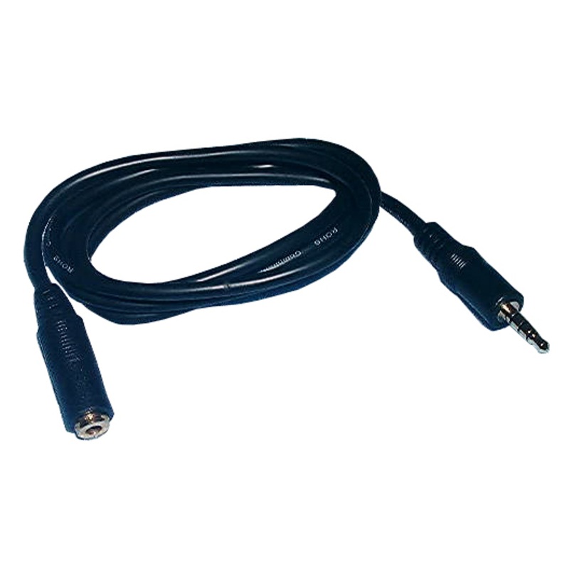 Philmore 44-459 3 Foot Male to Female 3.5mm TRRS Stereo Cable