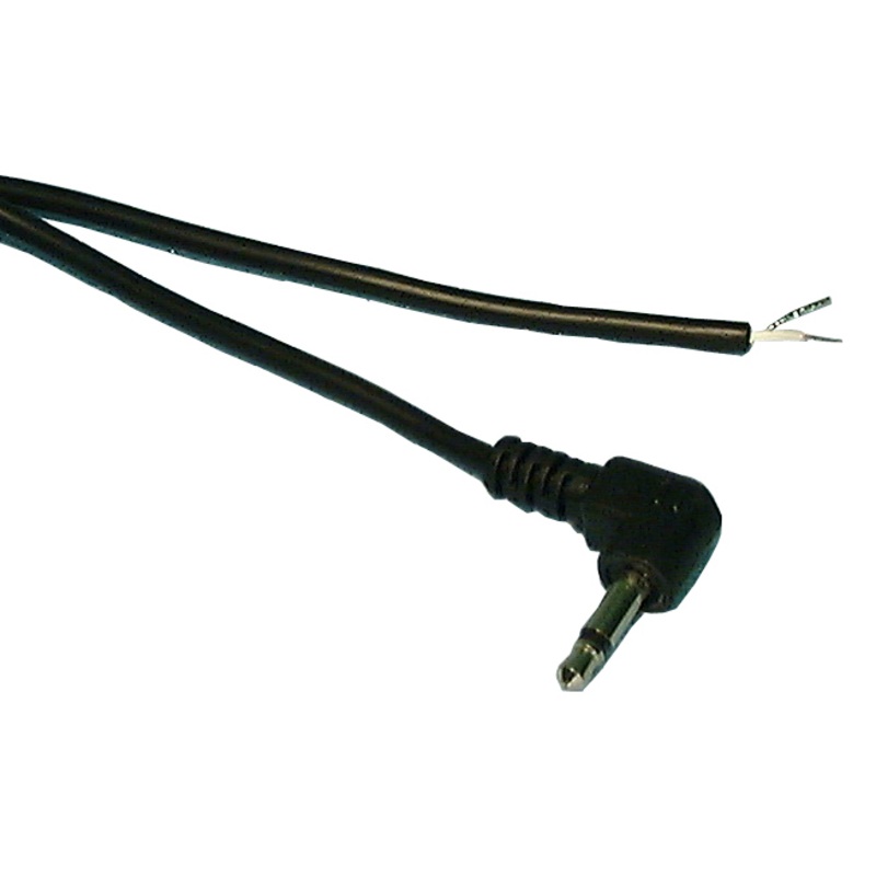 Philmore # 70-3526 6 Foot Male 3.5mm Mono Plug to Stripped End Cable