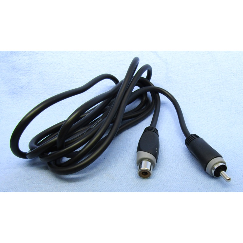 Philmore # CA25 3 Foot Male RCA Plug to Female RCA Jack Cable