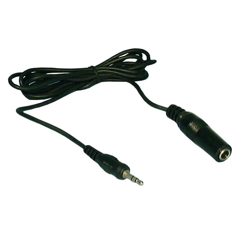 Philmore CA77 6FT Female 1/4″ Stereo Jack to Male 3.5mm Stereo Mini Plug Cable