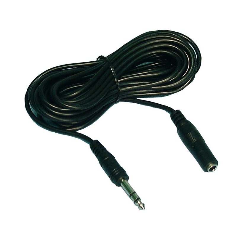 Philmore SEC25 25 Foot Male 1/4″ Stereo Plug to Female 1/4″ Stereo Jack Cable
