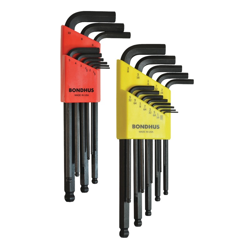 20199 (BLX22), Bondhus Double Pack, Inch & Metric Balldriver Hex Key Sets