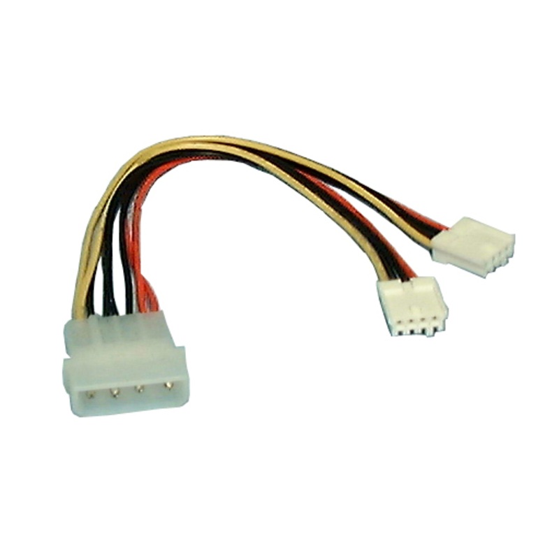 70-5293, Philmore Internal Power “Y” Adaptor Cable For 3.5″ Floppy Drives