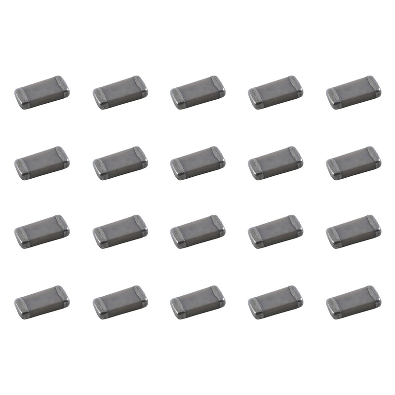 NTE SMC-0805J-101 Ceramic 100pF @ 50V NPO 0805 Surface Mount Capacitors~ 20 Pack