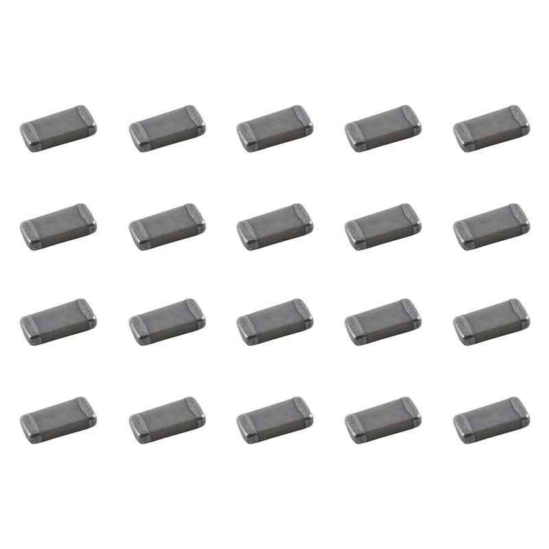 NTE SMC-0805J-220 Ceramic 22pF @ 50V NPO 0805 Surface Mount Capacitors~ 20 Pack