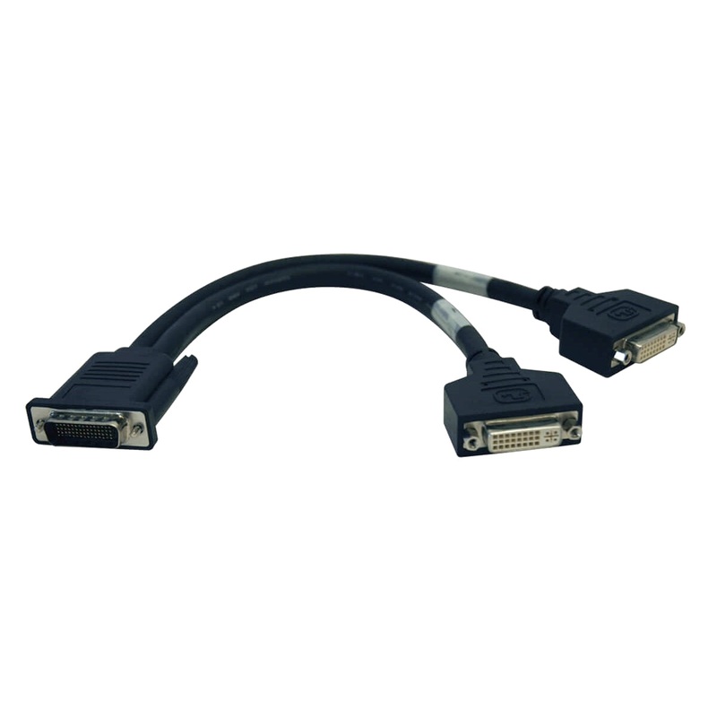 P576-001 Tripp Lite – Male DMS-59 to Dual DVI-I Female Splitter Y Cable 1 Foot