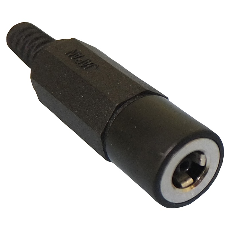 Philmore # 264, 3.3mm I.D. x 5.5mm O.D. w/ 1.0mm Center Pin Coaxial Power Jack