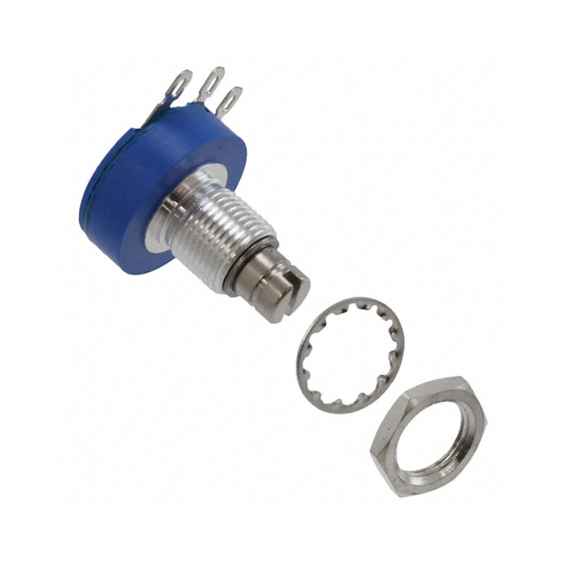 3852A-202-203AL, Bourns 20K Ohm Linear Taper Potentiometer, 5/8″ Shaft, 2W 10%