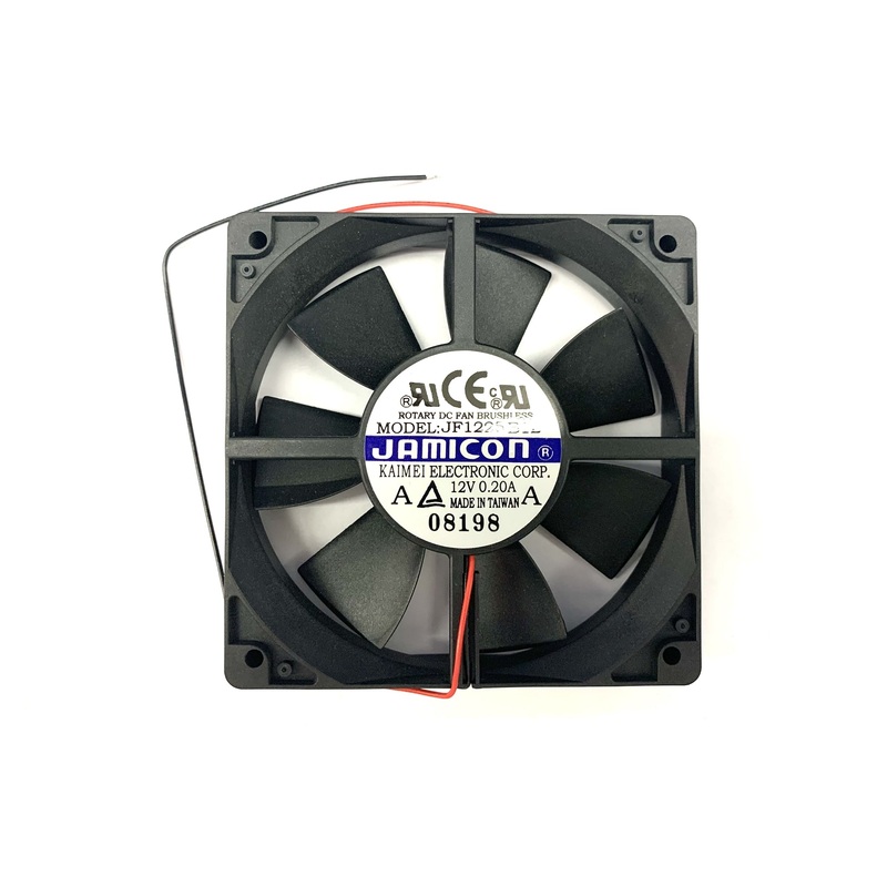 JF1225B1L, Jamicon 120mm x 25mm 12V DC Cooling Fan ~ 67.43 CFM