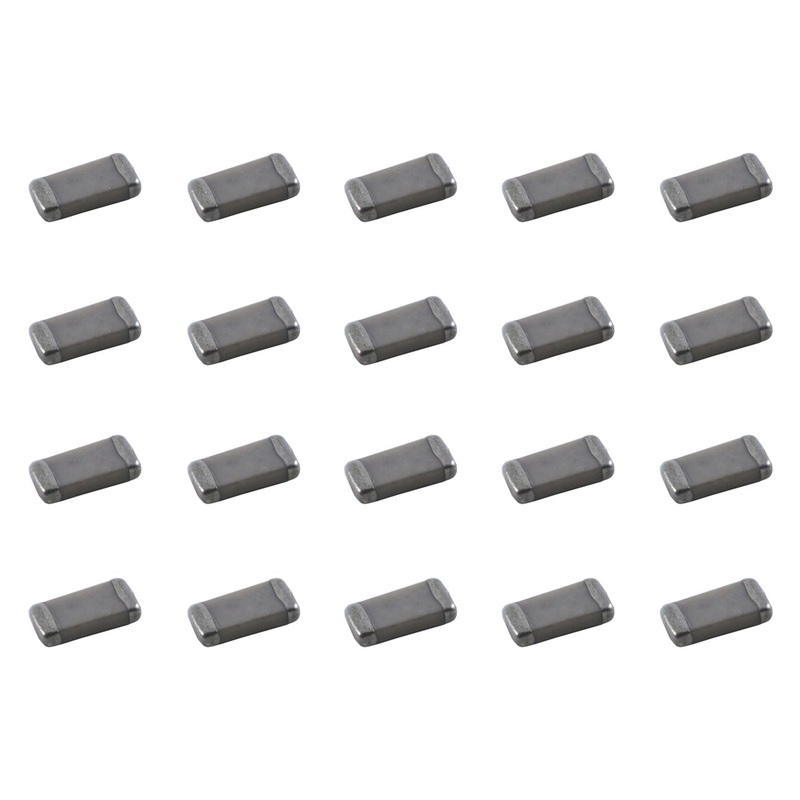 NTE SMC-1206K-222 Ceramic 2,200pF @ 50V X7R 1206 Surface Mount Caps~ 20 Pack