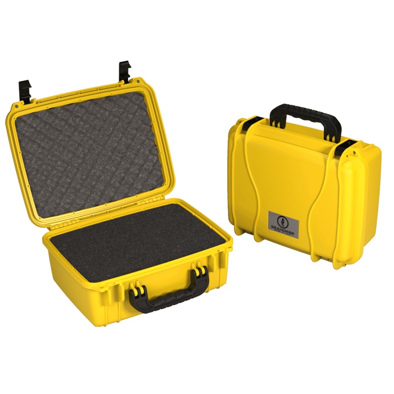 SE520YL Yellow (With Foam) Waterproof Protective Case (13.49″ x 9.89″ x 6.0)