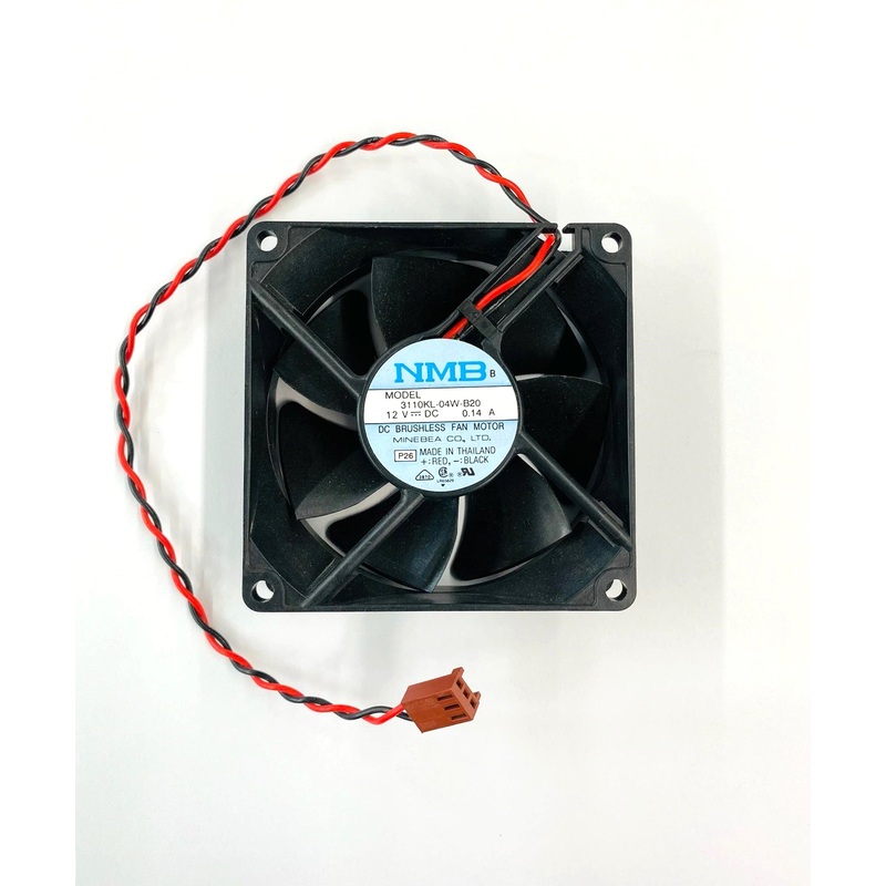 3110KL-04W-B20, NMB Minebea 12V DC Cooling Fan, 80mm x 25mm ~ 28.2CFM