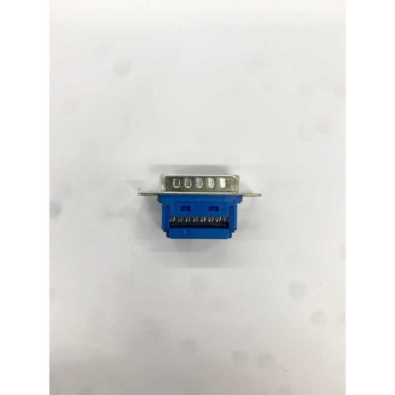 Pan Pacific IDC-15M-BLUE, 15pin Male IDC Type ALL Plastic Shell